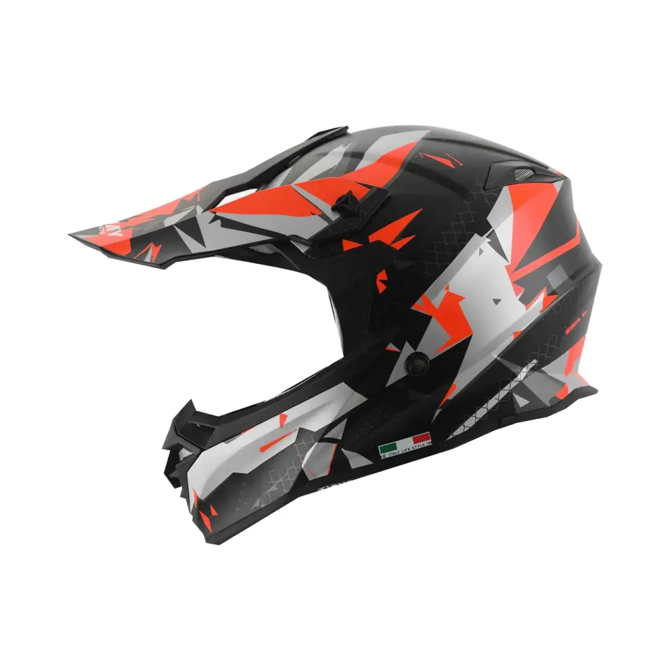 Çene Korumalı Full Face Cross Kask