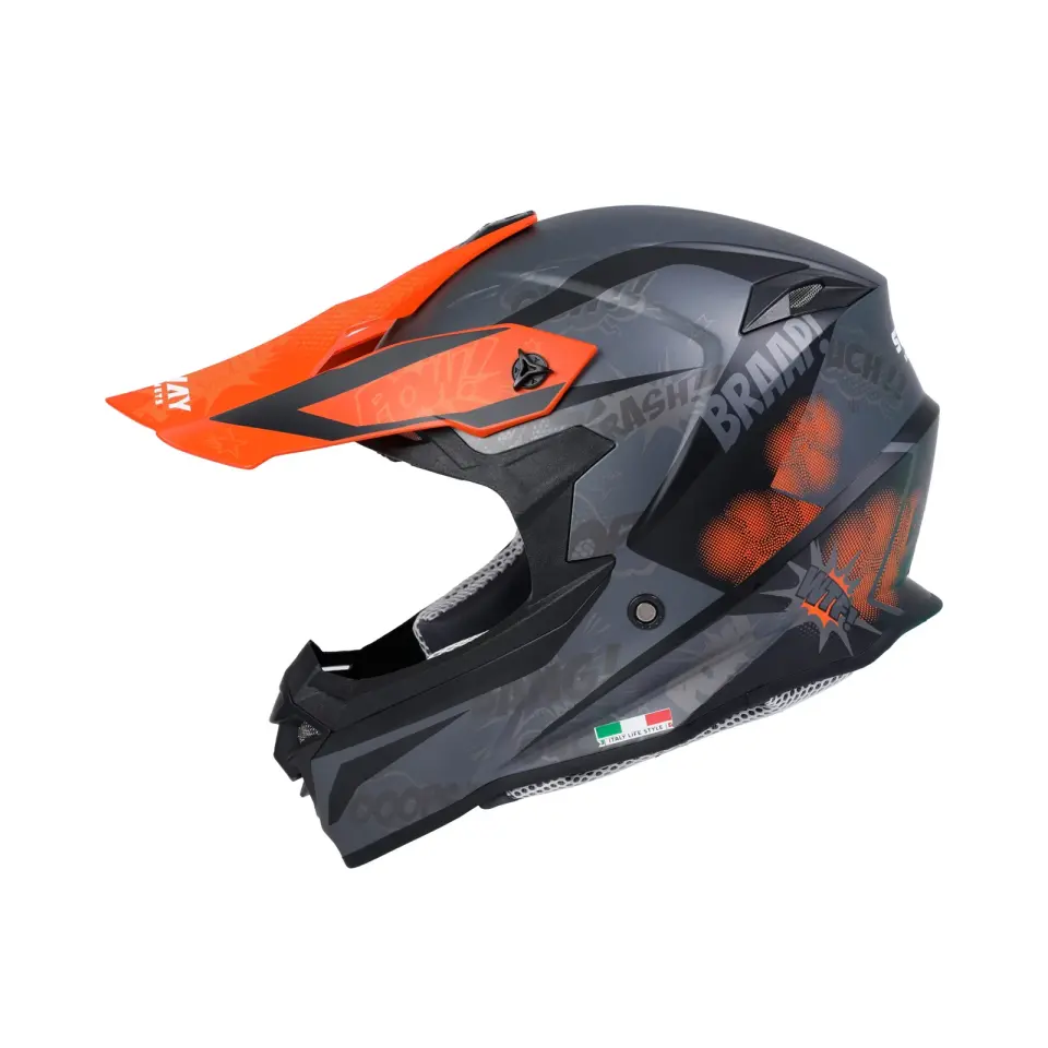 Çene Korumalı Full Face Cross Kask